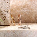 1.8mm Moissanite Eternity Wedding Band for Women