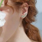 Lucky Clover Earrings for Women in Sterling Silver