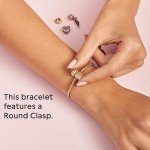 PANDORA Snake Chain Bracelet - Gold Charm Compatible