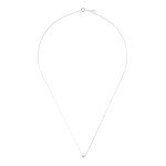 Dainty Handmade Silver Diamond Choker Necklace