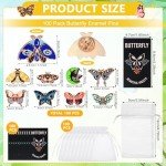 Cute Halloween Butterfly Enamel Pins Set for Women