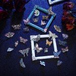 Cute Halloween Butterfly Enamel Pins Set for Women