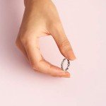 PANDORA Sterling Silver Infinity Band Ring - Size 7