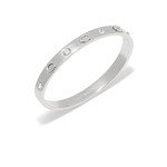 Coach Women's Signature C Logo Bangle Bracelet