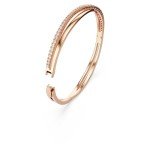 Swarovski Hyperbola Bangle Bracelet with Clear Crystals