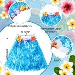 Tropical Hawaiian Luau Party Supplies Set – 48 Pieces