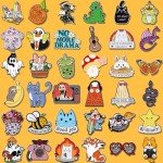 Cute Enamel Pins Set for Bags and Hats