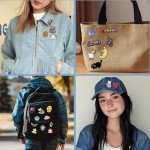 Cute Enamel Pins Set for Bags and Hats
