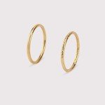 Hey Harper Gold Stackable Ring Set for Women