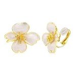 Gold Clip-On Earrings for Sensitive Ears