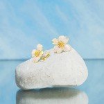 Gold Clip-On Earrings for Sensitive Ears