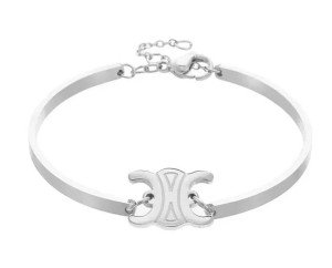 Elegant 18k Gold Plated Women's Bangle Bracelet