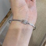 Elegant 18k Gold Plated Women's Bangle Bracelet