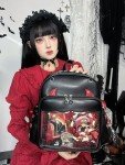 Gothic Punk Multi-Purpose Enamel Pin Backpack