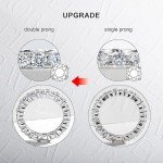 Cubic Zirconia Stackable Eternity Band Ring Size 7