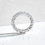 Cubic Zirconia Stackable Eternity Band Ring Size 7