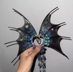 Black Elf Ear Cuffs for Halloween Costumes