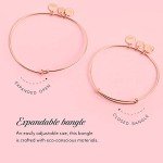 Elephant Charm Expandable Bangle by Alex and Ani