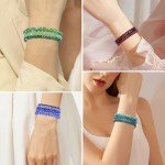 Colorful Surfer Stretch Bracelet Set - 70 Pcs