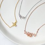 Cinderella Crystal Glass Slipper Layer Necklace