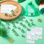 Clover Lapel Pins & Shamrock Brooch Sets
