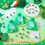 Clover Lapel Pins & Shamrock Brooch Sets