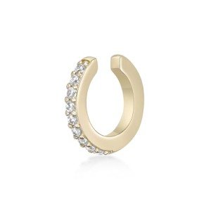 Lab Grown Diamond Huggie Ear Cuff Earring