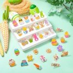 Cute Easter Enamel Pins Set – 100 Pieces