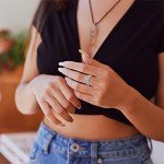 Personalized 925 Sterling Silver Photo Rings