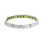 Green & Yellow Beaded Babalawo Orula Bracelet
