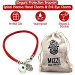 Evil Eye Charm Bracelet with Hamsa Protection