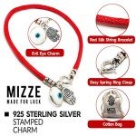 Evil Eye Charm Bracelet with Hamsa Protection