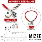 Evil Eye Charm Bracelet with Hamsa Protection