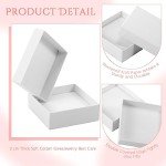 60 Pcs White Jewelry Gift Boxes, 3.5 Inch