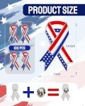 100 American Flag Lapel Pins for Veterans