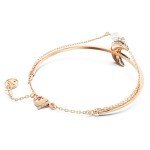 Swarovski Multicolored Moon Bangle in Rose Gold