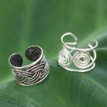 Handmade Sterling Silver Ear Cuff Earrings Pair