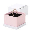 PANDORA Sparkling Heart Ring in Rose Gold