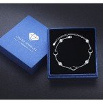 Elegant Black Onyx Beaded Bracelet with Silver 925