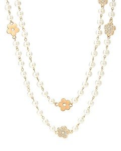 Chic 8MM Simulated Shell Pearl Layered Necklace