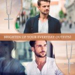 48 Pcs Silver Cross Necklaces – Perfect Gifts for Men