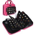 Pink Enamel Pin Display Book for Collectibles