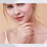 MIKAMU Adjustable 925 Sterling Silver Couple Rings