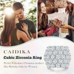 15.8 Carat CZ Statement Wide Band Ring