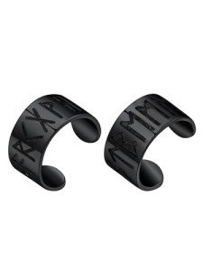 Viking Runes Sterling Silver Ear Cuffs for Women