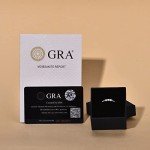 Moissanite Round Cut Women's Wedding Band 18K Gold