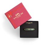 Coach Women's Signature Glitter Bangle Bracelet