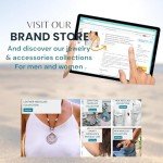 BALOOLA Handmade Long Beaded Pendant Necklace - Beige