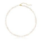 Dainty Handpicked Pearl Choker Necklace for Women