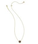 Kendra Scott 14k Gold-Plated Orange Goldstone Necklace
